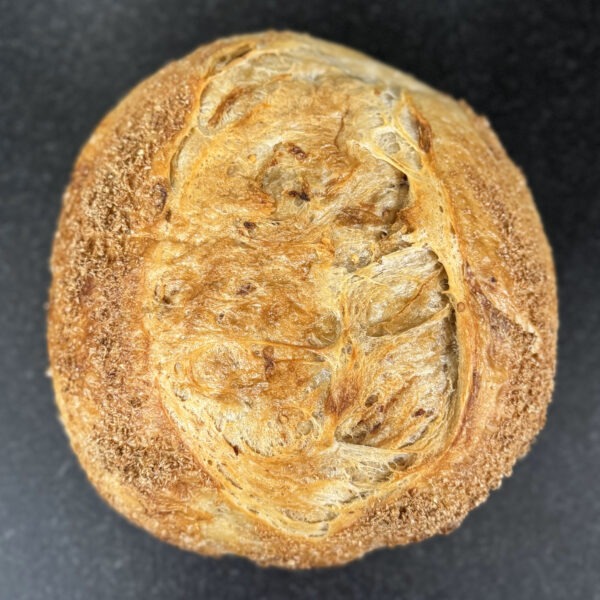 Genuine 100% Caramelized Onion Red Hot Pepper Sourdough Bread | Artisan Home Bakery, Carlstadt, New Jersey | Free Delivery and Shipping Nationwide to Your Doorstep