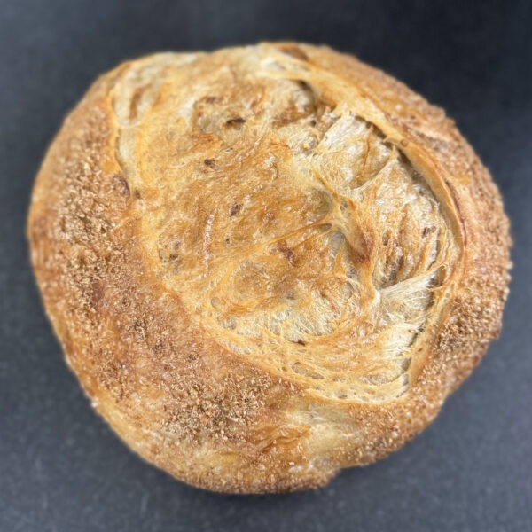 Genuine 100% Caramelized Onion Red Hot Pepper Sourdough Bread | Artisan Home Bakery, Carlstadt, New Jersey | Free Delivery and Shipping Nationwide to Your Doorstep