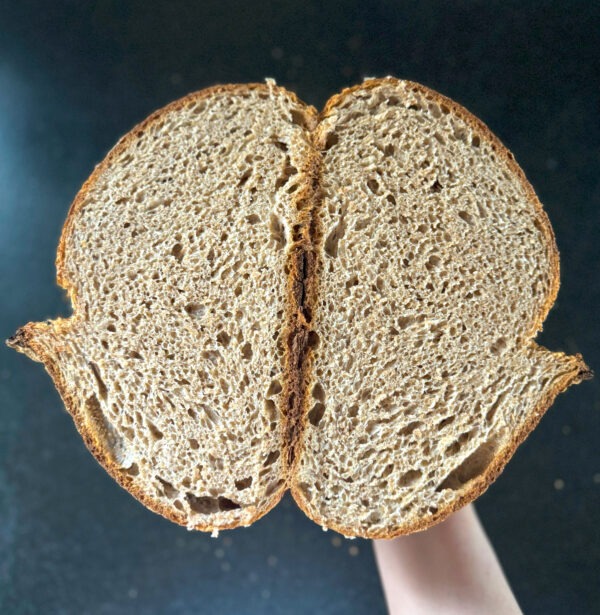 Genuine 100% Whole Wheat Sourdough Bread | Artisan Home Bakery, Carlstadt, New Jersey | Free Delivery and Shipping Nationwide to Your Doorstep